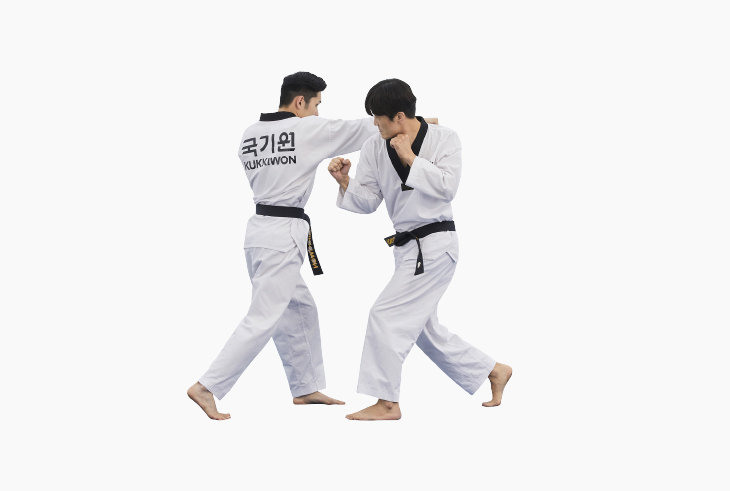 겨루기 피하기 사진